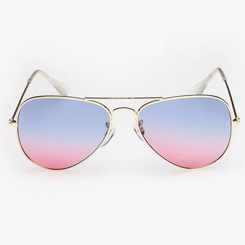 Gradient Aviator Sunglasses for Men and Women Stylish UV Protection Eyewear - Image 6