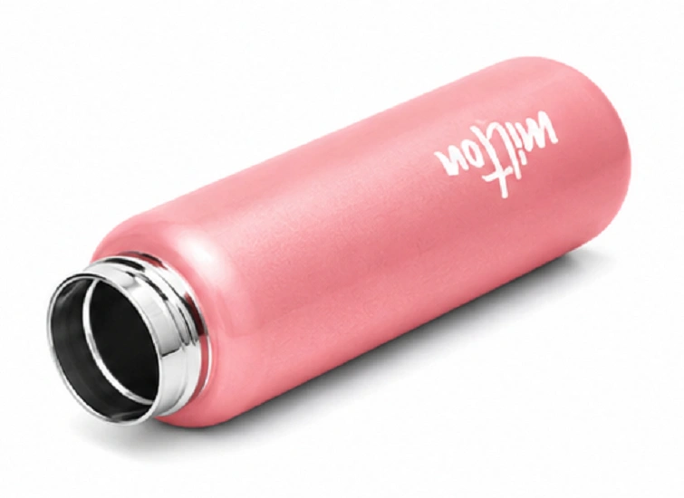 Milton Pink Stainless Steel Water Bottle 500ml | Leak Proof Vacuum Insulated Flask - Image 6