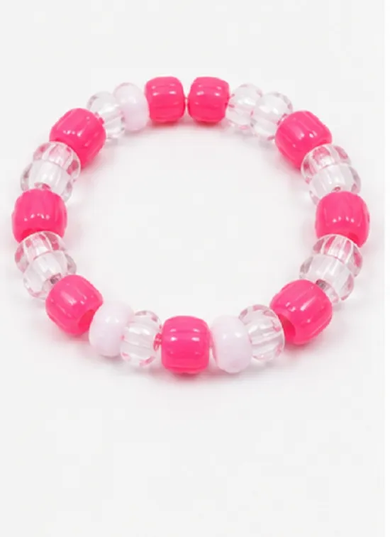 Multicolor Plastic Pony Beads for Jewellery Making & DIY Crafts | Assorted Craft Beads Pack - Image 5