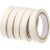 Pack of 24 masking tape rolls 6mm x 20m white paper adhesive tape for painting, DIY crafts, labeling and office use.