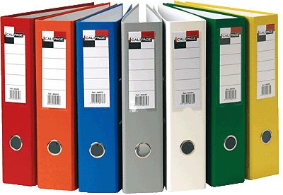 Premium Lever Arch File Folder Pack of 6 | Office Document Storage Files - Image 4