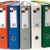 Pack of 6 colorful lever arch file folders for organizing office, school and business documents.