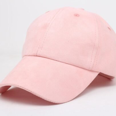 Pastel Pink Adjustable Baseball Cap.