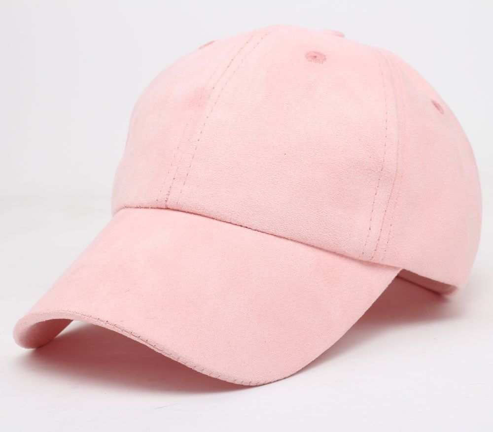 Pastel Pink Baseball Cap for Women | Adjustable Sports & Travel Cap - Image 2