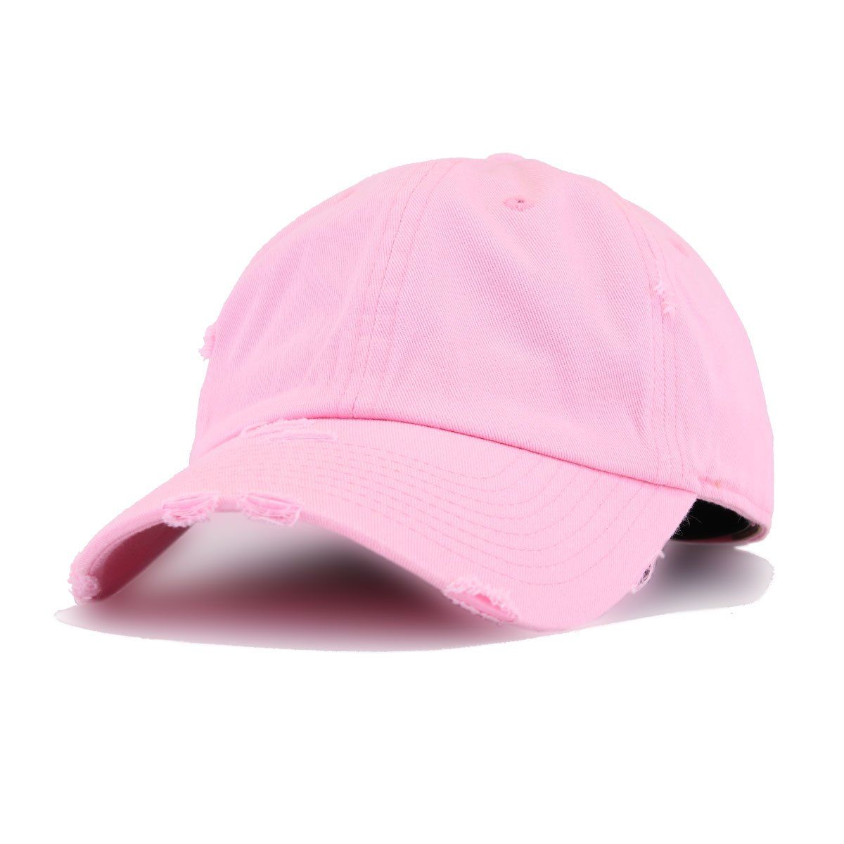 Pastel Pink Baseball Cap for Women | Adjustable Sports & Travel Cap - Image 3