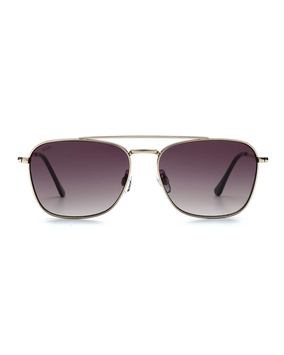 Premium Aviator Sunglasses for Men & Women | UV400 Protection | Gradient Lens - Image 3