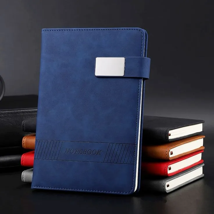 Premium Executive Pocket Notebook with Elastic Closure | Hard Cover Journal Diary - Image 2