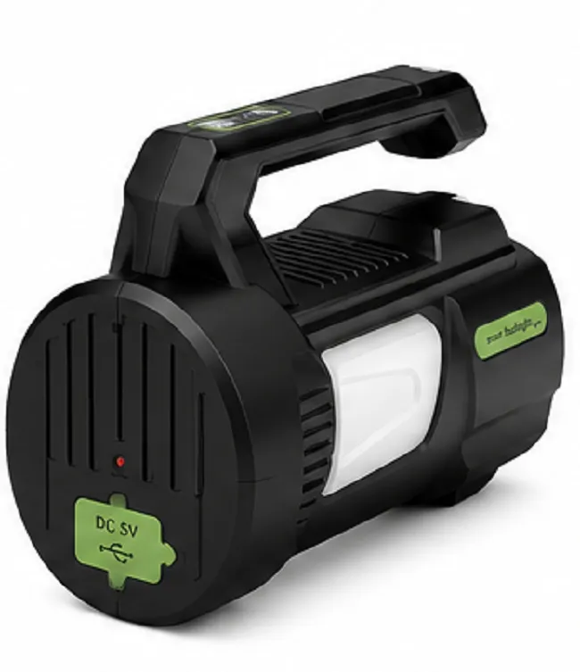Smart Flashlight Pro Rechargeable LED Search Light | 10W Long Range Emergency Torch with Side Light - Image 6