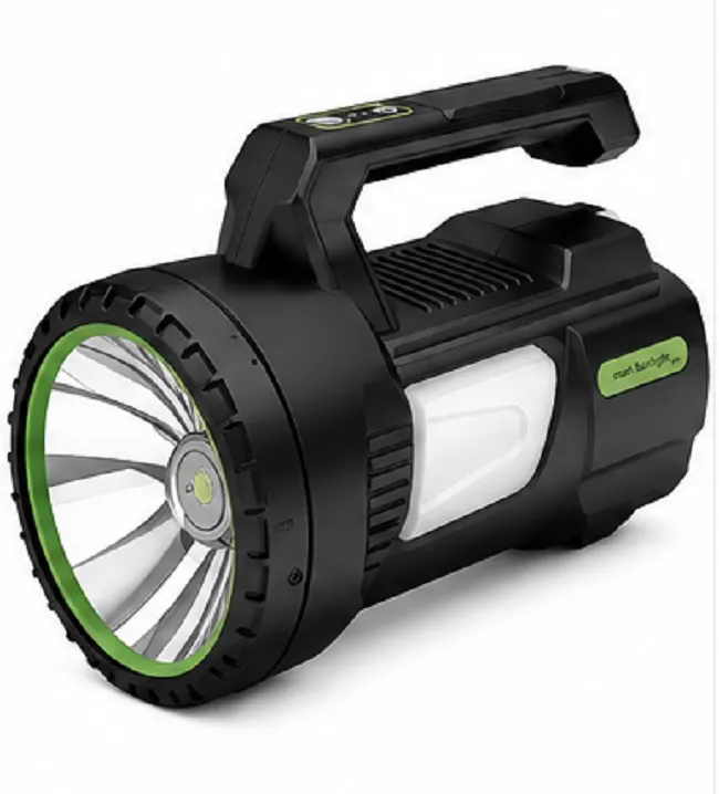 Smart Flashlight Pro Rechargeable LED Search Light | 10W Long Range Emergency Torch with Side Light - Image 8