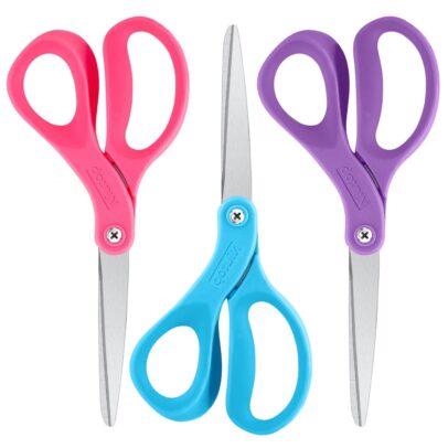 Stainless Steel Office and School Scissors for Craft, Paper