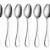 Stainless steel tea spoon set pack of 6 with mirror finish for tea coffee desserts and dining use.