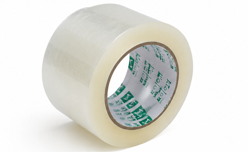 Transparent Packing Tape Roll 2 Inch x 65 Meter – Strong Adhesive Packaging Tape (Pack of 6) - Image 2
