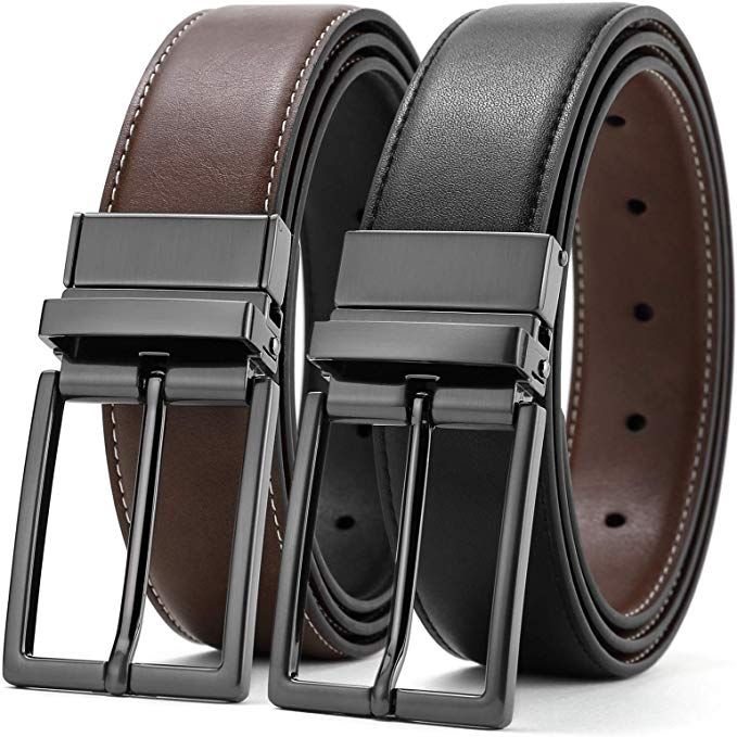 Reversible Leather Belt for Men Formal & Casual Wear - Image 3