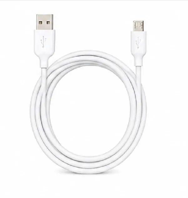 White USB to Micro USB Charging Cable | Fast Charging & Data Sync Cable for Android Devices - Image 4