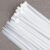White nylon cable tie pack self locking zip ties for cable management