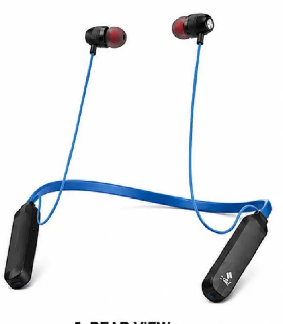Wireless Bluetooth Neckband Earphones | Magnetic Stereo Earbuds with HD Sound & Built-in Mic - Image 4