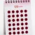 Pack of 3 Round Red Bindi Books containing 120 self-adhesive Kumkum bindis each for women and girls, ideal for daily wear, festivals, weddings, pooja, and traditional ethnic occasions.