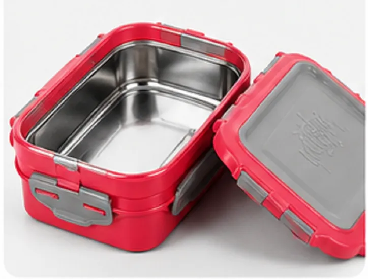 Milton Stainless Steel Lunch Box | Leak Proof BPA Free Food Grade Tiffin Box - Image 6