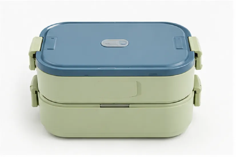 4 Compartment Stainless Steel Lunch Box | Leak Proof Bento Food Container - Image 3