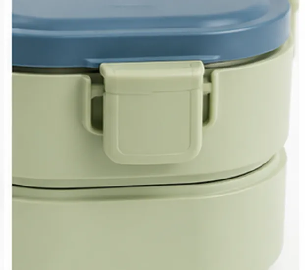 4 Compartment Stainless Steel Lunch Box | Leak Proof Bento Food Container - Image 5