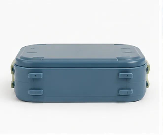 4 Compartment Stainless Steel Lunch Box | Leak Proof Bento Food Container - Image 6