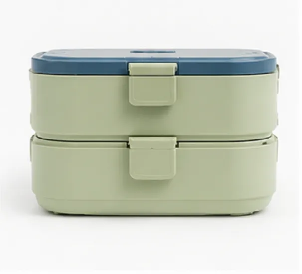 4 Compartment Stainless Steel Lunch Box | Leak Proof Bento Food Container - Image 7