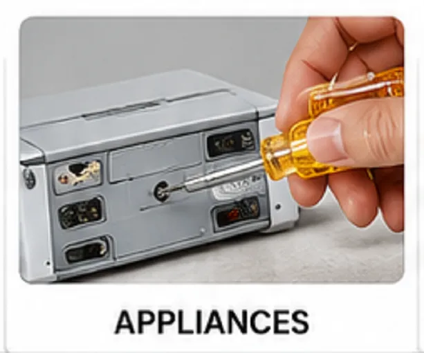 5 in 1 Screwdriver Set with Interchangeable Bits | Multi-Purpose Repair Tool Kit - Image 4