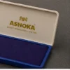 Ashoka small self inking stamp pad 5.6 x 9 cm for rubber stamps, office documents, schools, banks, businesses and government offices.