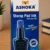 Ashoka Stamp Pad Ink 30ml blue oil-free refill ink bottle for rubber stamp pads, office stamps, school, bank and business document stamping.