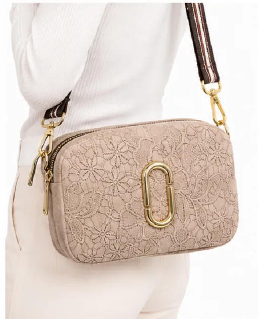 Beige Floral Women's Crossbody Sling Bag | Premium Designer Shoulder Bag for Daily Use - Image 5