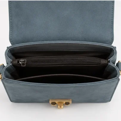 Blue Quilted Womens Crossbody Sling Bag,.,