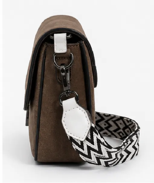 Brown & Beige Printed Women's Sling Bag | Premium Crossbody Shoulder Bag for Women - Image 5