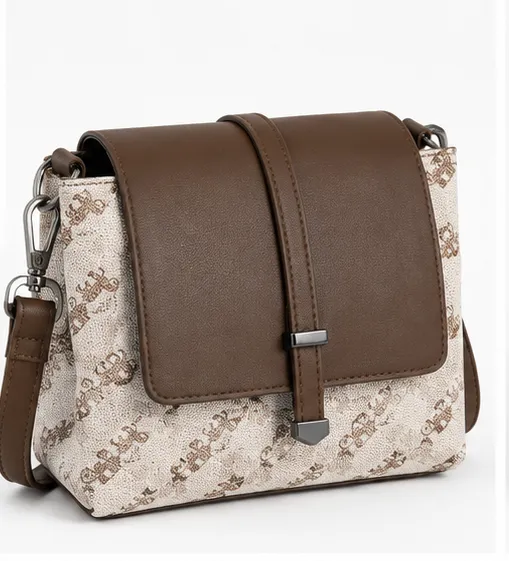 Brown & Beige Printed Women's Sling Bag | Premium Crossbody Shoulder Bag for Women - Image 6