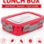 Milton stainless steel lunch box with leak-proof locking lid, food-grade BPA-free body, durable design, and easy-to-clean construction for office, school, college, and travel.