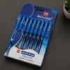 Cello Butterflow Simply Ball Pen pack of 10 blue ink ball pens for smooth writing in schools, offices, colleges, exams and daily use.