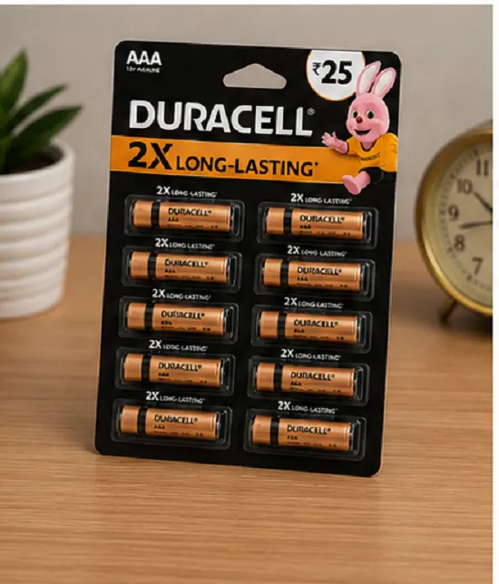 Duracell AAA Alkaline Batteries Pack of 10 | Long Lasting 1.5V Batteries - Image 3