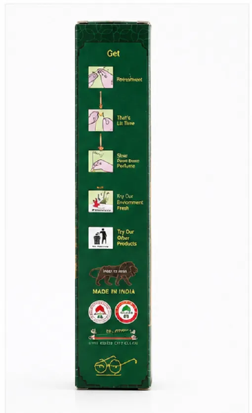 Freedom Citronella Incense Sticks – 12 Pouches (10 Sticks Each) | Premium Fragrant Agarbatti - Image 5