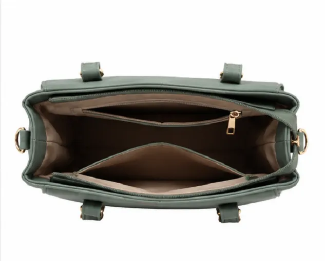 Green Women's Designer Handbag | Premium Tote Bag for Office, Shopping & Daily Use - Image 3