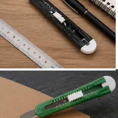 Heavy Duty Paper Cutter Knife Utility Cutter with Snap-Off Blade