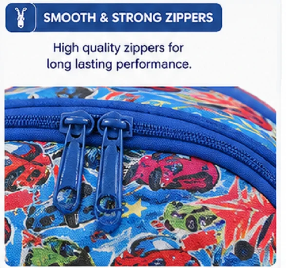 Kids School Backpack | Multi-Colour Water Resistant School Bag for Boys & Girls - Image 2