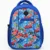 Multi-colour kids school backpack with padded shoulder straps, breathable back panel, adjustable straps, side mesh pockets, and water-resistant fabric for boys and girls.