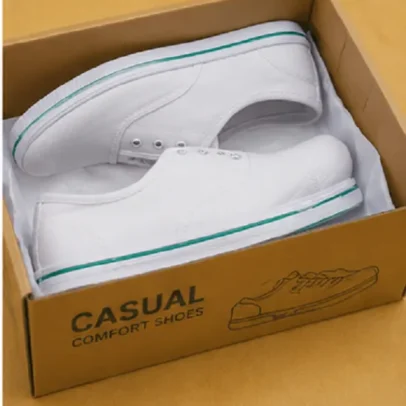 Kids White Canvas School Shoes Comfortable School Shoes.,