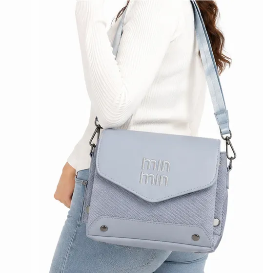 Min Min Sky Blue Women's Sling Bag | Premium Crossbody Shoulder Bag for Daily Use - Image 6