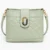 Mint Green Women's Crossbody Sling Bag with Back Zip Pocket and Adjustable Shoulder Strap