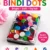 Multi colour velvet round bindi dots with self-adhesive backing, skin-friendly, long-lasting, water-resistant bindis for women and girls.