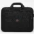 Premium black laptop office bag with padded laptop compartment, water-resistant fabric, durable zipper, and multiple storage pockets for business professionals.