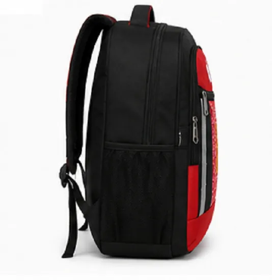 Premium Red & Black School Backpack | Water Resistant Travel & College Bag - Image 5