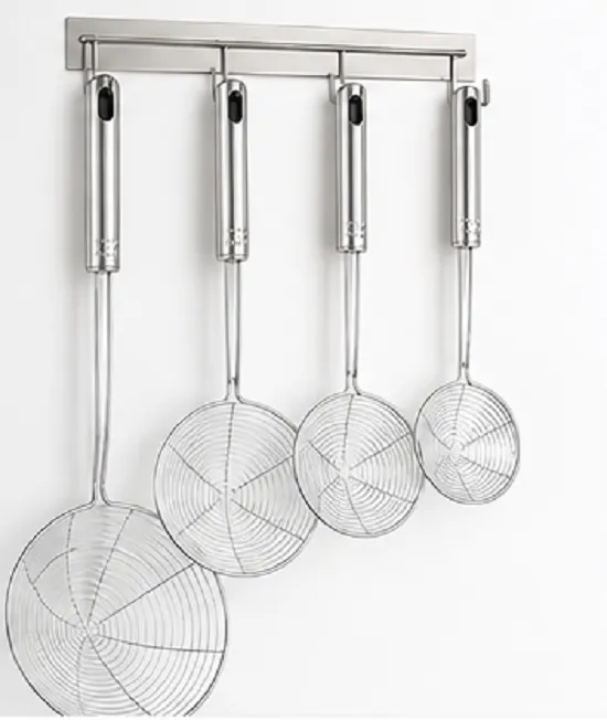 Stainless Steel Wire Skimmer Strainer (Jhara) | Frying Spider Strainer with Long Handle | Available in Multiple Sizes - Image 7