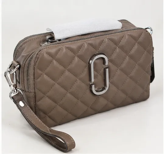 Taupe Quilted Women's Crossbody Sling Bag | Premium Designer Shoulder Bag for Daily Use - Image 6
