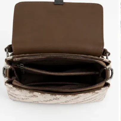 Taupe Womens Bucket Sling Bag,.,